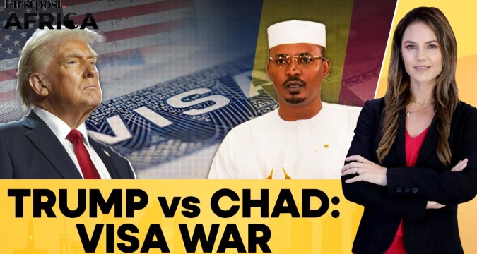 Chad Retaliates with US Visas Ban After Donald Trump’s Travel Curbs | Firstpost Africa | N18G Chad Retaliates with US Visas Ban After Donald Trump’s Travel Curbs | Firstpost Africa | N18G