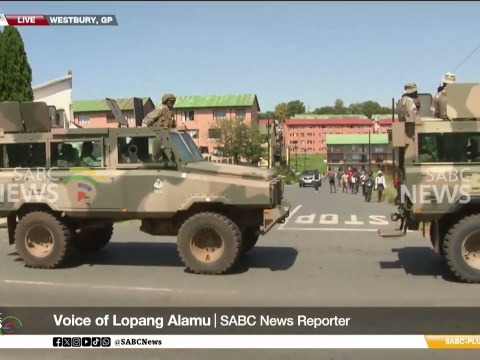 Boots on the ground in Westbury, Johannesburg Boots on the ground in Westbury, Johannesburg