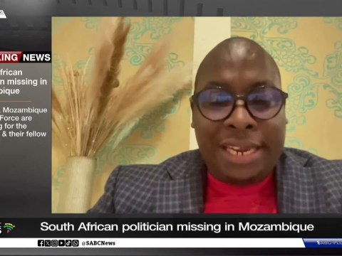 South African politician missing in Mozambique South African politician missing in Mozambique