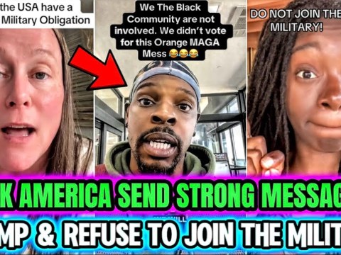 BLACK Americans CLAP BACK At Trump And REFUSE To Join The Military #us #africanamerican BLACK Americans CLAP BACK At Trump And REFUSE To Join The Military #us #africanamerican