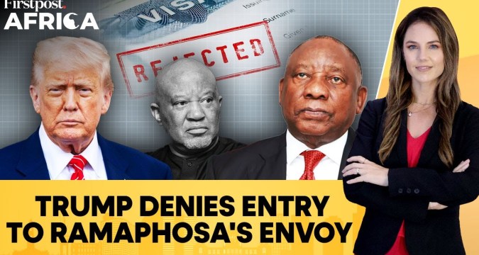 US-South Africa Ties: Trump Rejects Diplomatic Visa for Ramaphosa’s Special Envoy | Firstpost Africa US-South Africa Ties: Trump Rejects Diplomatic Visa for Ramaphosa’s Special Envoy | Firstpost Africa