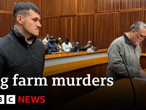 South African farmer on trial accused of feeding women to pigs | BBC News South African farmer on trial accused of feeding women to pigs | BBC News
