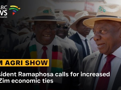 Zimbabwe Agricultural Show | President Ramaphosa calls for increased SA-Zim economic ties Zimbabwe Agricultural Show | President Ramaphosa calls for increased SA-Zim economic ties