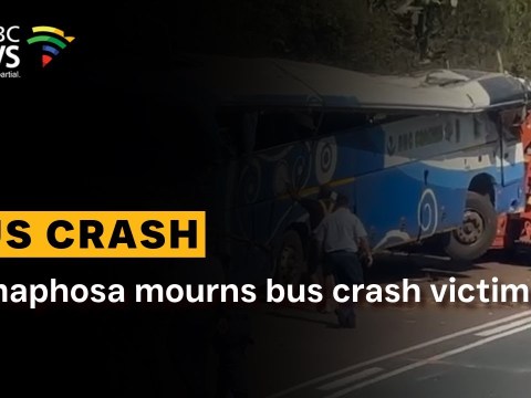 Ramaphosa mourns bus crash victims Ramaphosa mourns bus crash victims