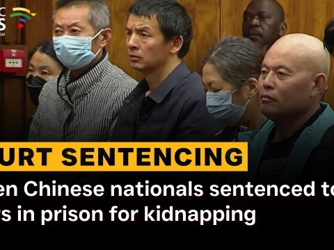 Seven Chinese nationals sentenced to 20 years in prison for kidnapping Seven Chinese nationals sentenced to 20 years in prison for kidnapping