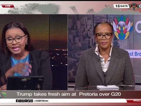 Trump says South Africa should not be in G20 Group Trump says South Africa should not be in G20 Group