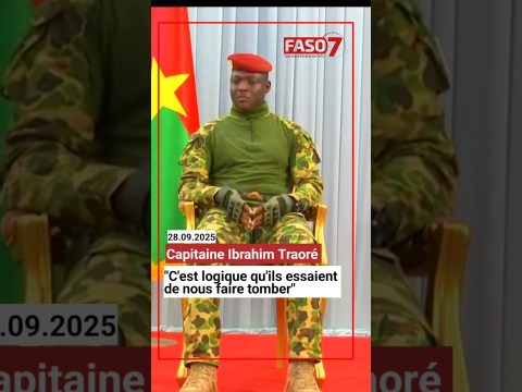 Le Capitaine Ibrahim Traoré sur l’encerclement de l’AES Le Capitaine Ibrahim Traoré sur l’encerclement de l’AES
