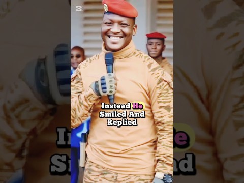 Ibrahim Traoré says My People Are My Greatest Strength Ibrahim Traoré says My People Are My Greatest Strength