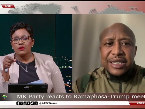SA-US Relations | MK Party reacts to Ramaphosa -Trump meeting SA-US Relations | MK Party reacts to Ramaphosa -Trump meeting