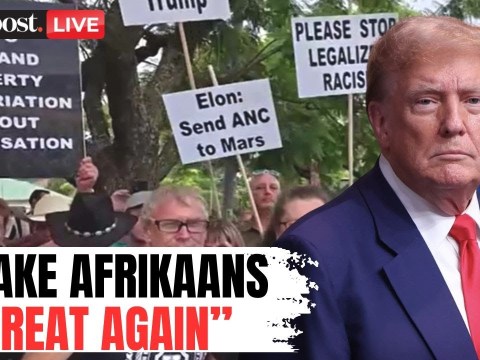 LIVE: South African Afrikaans Supporters Rally for US President Donald Trump | N18G LIVE: South African Afrikaans Supporters Rally for US President Donald Trump | N18G