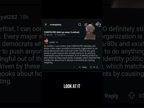 White Redditors think the Black Community is infiltrated by Agents #cointelpro #shorts #reddit #fba White Redditors think the Black Community is infiltrated by Agents #cointelpro #shorts #reddit #fba