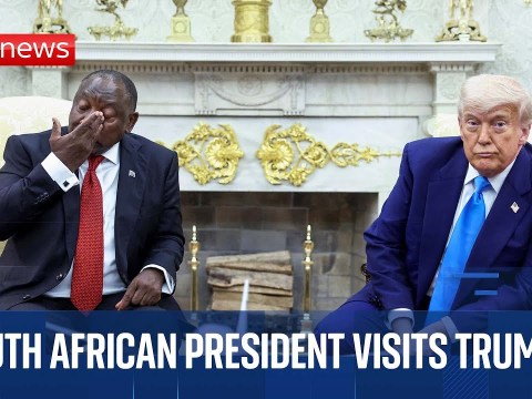 Donald Trump ambushes South African president by playing videos alleging ‘genocide’ in South Africa Donald Trump ambushes South African president by playing videos alleging ‘genocide’ in South Africa