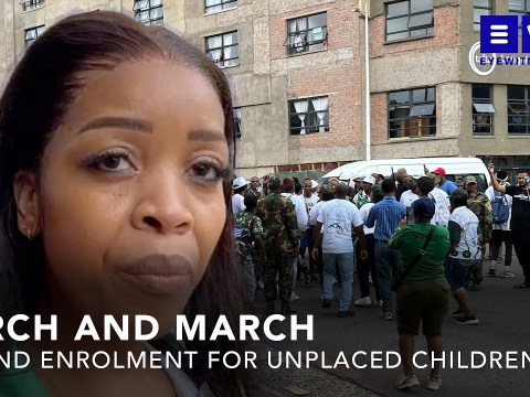 ‘South African children must come first’– March and March on school placement ‘South African children must come first’– March and March on school placement