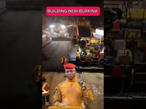 captain Ibrahim traore Building New Burkina Faso #ibrahimtraoré #burkinafasodevelopment #road captain Ibrahim traore Building New Burkina Faso #ibrahimtraoré #burkinafasodevelopment #road