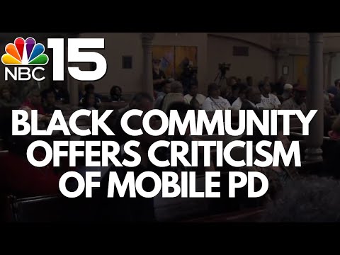 Black community offers stark criticism of Mobile PD at Listening Session – NBC 15 WPMI Black community offers stark criticism of Mobile PD at Listening Session – NBC 15 WPMI