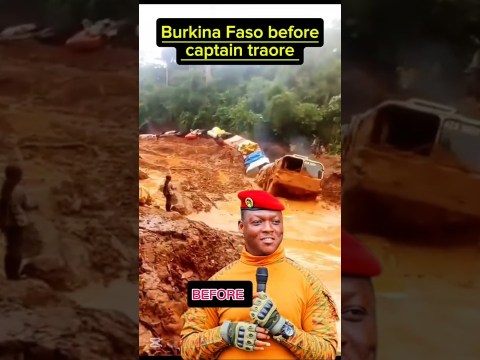 Burkina Faso before and after captain traore become president #ibrahimtraoré #burkinafaso Burkina Faso before and after captain traore become president #ibrahimtraoré #burkinafaso