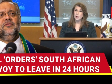 Angry US KICKS OUT ‘Obscene’ South African Envoy: ‘Can’t They Criticise Trump?’ State Dept Asked Angry US KICKS OUT ‘Obscene’ South African Envoy: ‘Can’t They Criticise Trump?’ State Dept Asked