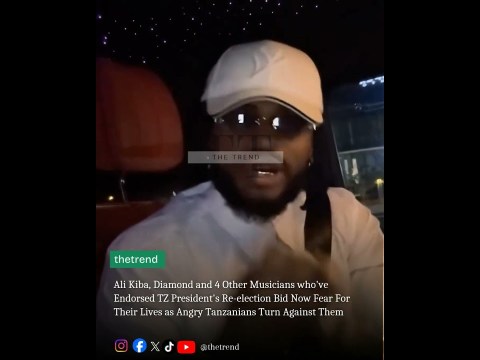 DIAMOND AND TOP TANZANIAN ARTISTS FEAR FOR THEIR LIVES AFTER SUPPORTING PRESIDENT SAMIA SULUHU DIAMOND AND TOP TANZANIAN ARTISTS FEAR FOR THEIR LIVES AFTER SUPPORTING PRESIDENT SAMIA SULUHU
