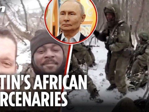 Putin forces ‘cannon fodder’ African recruits to become suicide bombers in Ukraine war Putin forces ‘cannon fodder’ African recruits to become suicide bombers in Ukraine war
