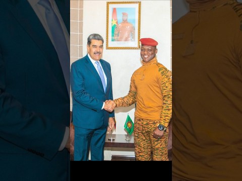 Président Ibrahim Traoré et Nicolas Maduro! Président Ibrahim Traoré et Nicolas Maduro!