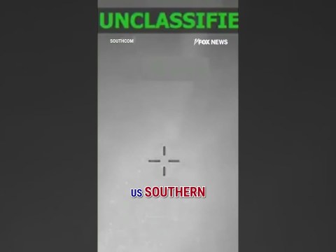 US strike on alleged drug boat kills 4 in Caribbean #shorts US strike on alleged drug boat kills 4 in Caribbean #shorts