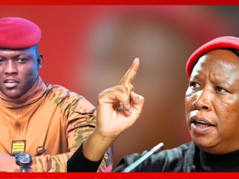 JULIUS MALEMA ASIMAMA na IBRAHIM TRAORE – AWAFOKEA MAREKANI – TISHIO LA KUJARIBU KUMPINDUA… JULIUS MALEMA ASIMAMA na IBRAHIM TRAORE – AWAFOKEA MAREKANI – TISHIO LA KUJARIBU KUMPINDUA…
