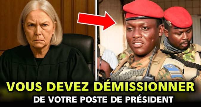 Le juge crie sur Ibrahim Traoré et l’accuse en direct à la télévision — mais il est resté calme. Le juge crie sur Ibrahim Traoré et l’accuse en direct à la télévision — mais il est resté calme.