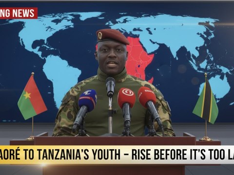 Traoré to Tanzania’s Youth – Rise Before It’s Too Late Traoré to Tanzania’s Youth – Rise Before It’s Too Late