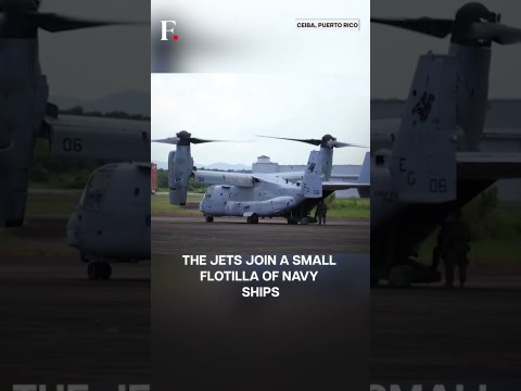 US F-35 Stealth Jets Arrive in Puerto Rico Amid Venezuela Tensions | Subscribe to Firstpost | N18G US F-35 Stealth Jets Arrive in Puerto Rico Amid Venezuela Tensions | Subscribe to Firstpost | N18G