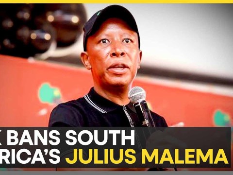 UK Bans South Africa’s Julius Malema Over Hamas Support, Violent Rhetoric | WION UK Bans South Africa’s Julius Malema Over Hamas Support, Violent Rhetoric | WION