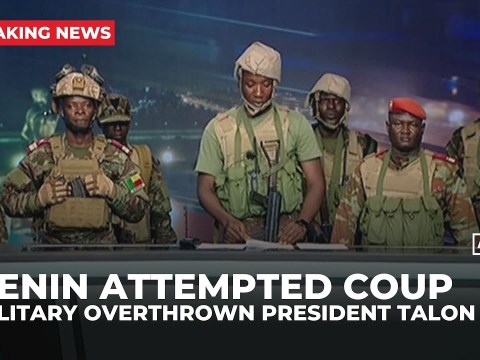 Benin attempted coup: Army claims to have overthrown President Talon Benin attempted coup: Army claims to have overthrown President Talon