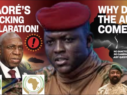 BREAKING: African Union in SHOCK as Traoré Drops Bombshell in Burkina Faso! BREAKING: African Union in SHOCK as Traoré Drops Bombshell in Burkina Faso!