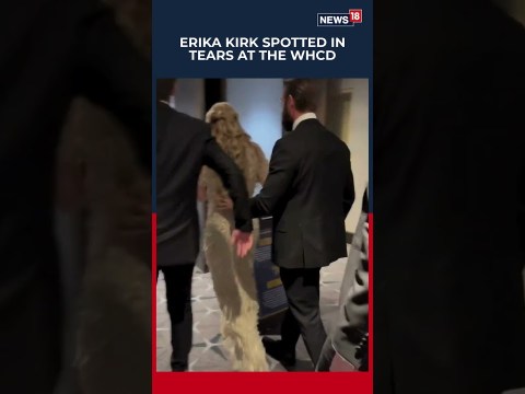 ‘I Just Want to Go Home’: Charlie Kirk’s Widow Erika Kirk Leaves WHCD in Tears After Scare | N18S ‘I Just Want to Go Home’: Charlie Kirk’s Widow Erika Kirk Leaves WHCD in Tears After Scare | N18S