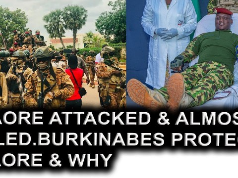 Ibrahim Traore Almost Killed/Burkinabes Protects Traore From Being Killed Ibrahim Traore Almost Killed/Burkinabes Protects Traore From Being Killed