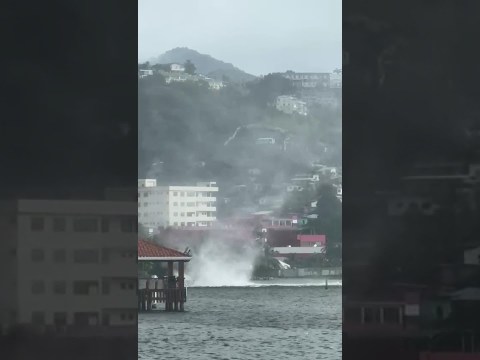 The Tornado moved into the Gulf of Paria southwest of Westmoorings. The Tornado moved into the Gulf of Paria southwest of Westmoorings.