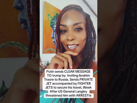 Putin Invites Ibrahim Traore to Russia. Sends PRIVATE JET accompanied by FIGHTER JETS #africa Putin Invites Ibrahim Traore to Russia. Sends PRIVATE JET accompanied by FIGHTER JETS #africa