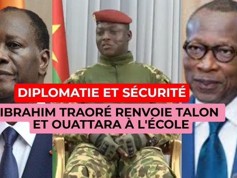 Ibrahim Traoré du Burkina dévoile les failles de Patrice Talon du Bénin et Alassane Dramane Ouattara Ibrahim Traoré du Burkina dévoile les failles de Patrice Talon du Bénin et Alassane Dramane Ouattara