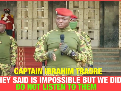 Captain Ibrahim Traore End Of The Month Speech | Achievements And The Next Chapter ( English) Captain Ibrahim Traore End Of The Month Speech | Achievements And The Next Chapter ( English)
