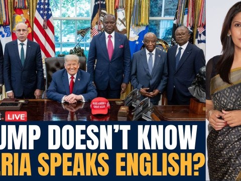 LIVE| “Where Did You Learn English?” Trump Asks Liberian President, Faces Backlash | Palki Sharma LIVE| “Where Did You Learn English?” Trump Asks Liberian President, Faces Backlash | Palki Sharma