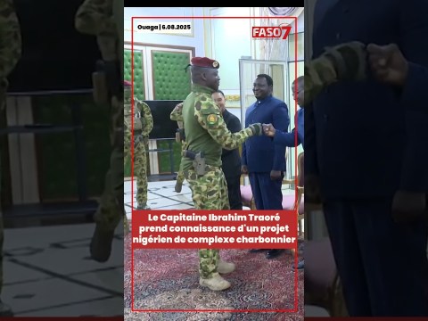 AES : Le Capitaine Ibrahim Traoré prend connaissance d’un projet nigérien de complexe charbonnier AES : Le Capitaine Ibrahim Traoré prend connaissance d’un projet nigérien de complexe charbonnier