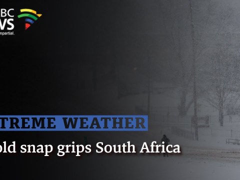 A cold snap grips South Africa A cold snap grips South Africa