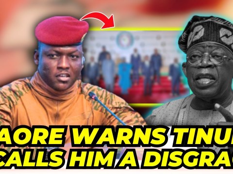 Ibrahim Traore Just Issued A Warning To Nigeria’s President Bola Tinunu.. Ibrahim Traore Just Issued A Warning To Nigeria’s President Bola Tinunu..