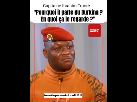 Capitaine Ibrahim Traoré : “”Pourquoi il parle du Burkina ?En quoi ça le regarde ?” Capitaine Ibrahim Traoré : “”Pourquoi il parle du Burkina ?En quoi ça le regarde ?”
