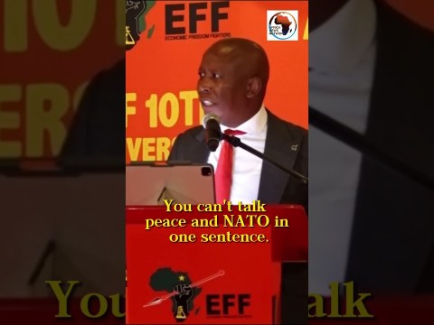 The Only Solution for Peace Between Russia and Ukraine: Julius Malema, EFF President, South Africa. The Only Solution for Peace Between Russia and Ukraine: Julius Malema, EFF President, South Africa.