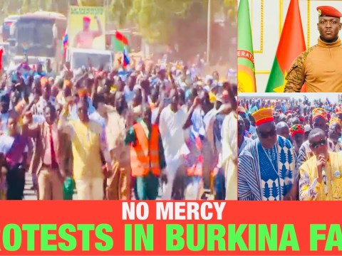 COUP ATTEMPT: BURKINABE PROTESTS | HANDS OFF CAPTAIN IBRAHIM TRAORE COUP ATTEMPT: BURKINABE PROTESTS | HANDS OFF CAPTAIN IBRAHIM TRAORE