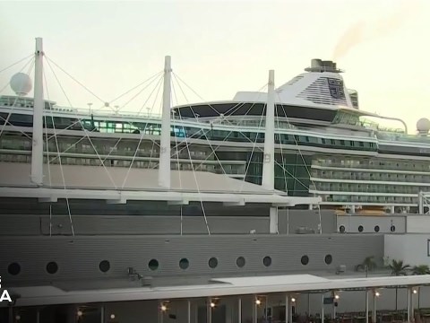 Atraca crucero de Royal Caribbean con casi cien personas enfermas por norovirus | Noticias Telemundo Atraca crucero de Royal Caribbean con casi cien personas enfermas por norovirus | Noticias Telemundo
