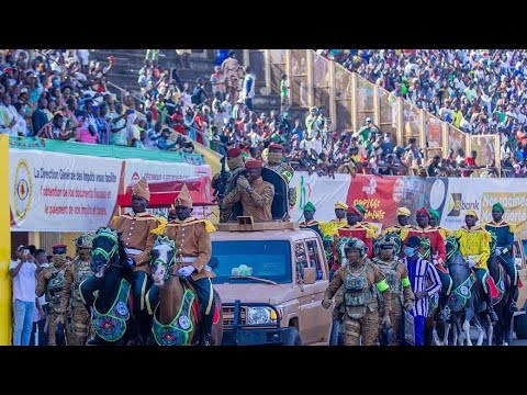 Accueil triomphal du cap. Ibrahim Traoré | semaine nationale de la culture Bobodioulasso Accueil triomphal du cap. Ibrahim Traoré | semaine nationale de la culture Bobodioulasso