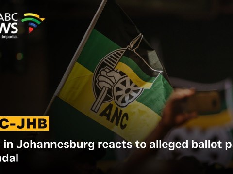 ANC in Johannesburg reacts to alleged ballot paper scandal ANC in Johannesburg reacts to alleged ballot paper scandal
