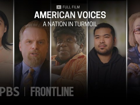 American Voices: A Nation in Turmoil (full documentary) | FRONTLINE American Voices: A Nation in Turmoil (full documentary) | FRONTLINE