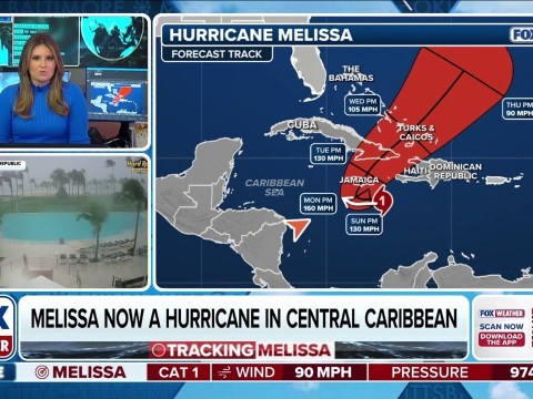 MELISSA GROWS STRONGER: The Rapid Intensification Of Hurricane Melissa Begins In Caribbean Sea MELISSA GROWS STRONGER: The Rapid Intensification Of Hurricane Melissa Begins In Caribbean Sea